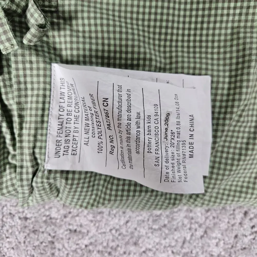 Dr. Seuss Pottery Barn Kids Quilted And Corduroy Standard Size Pillow Sham